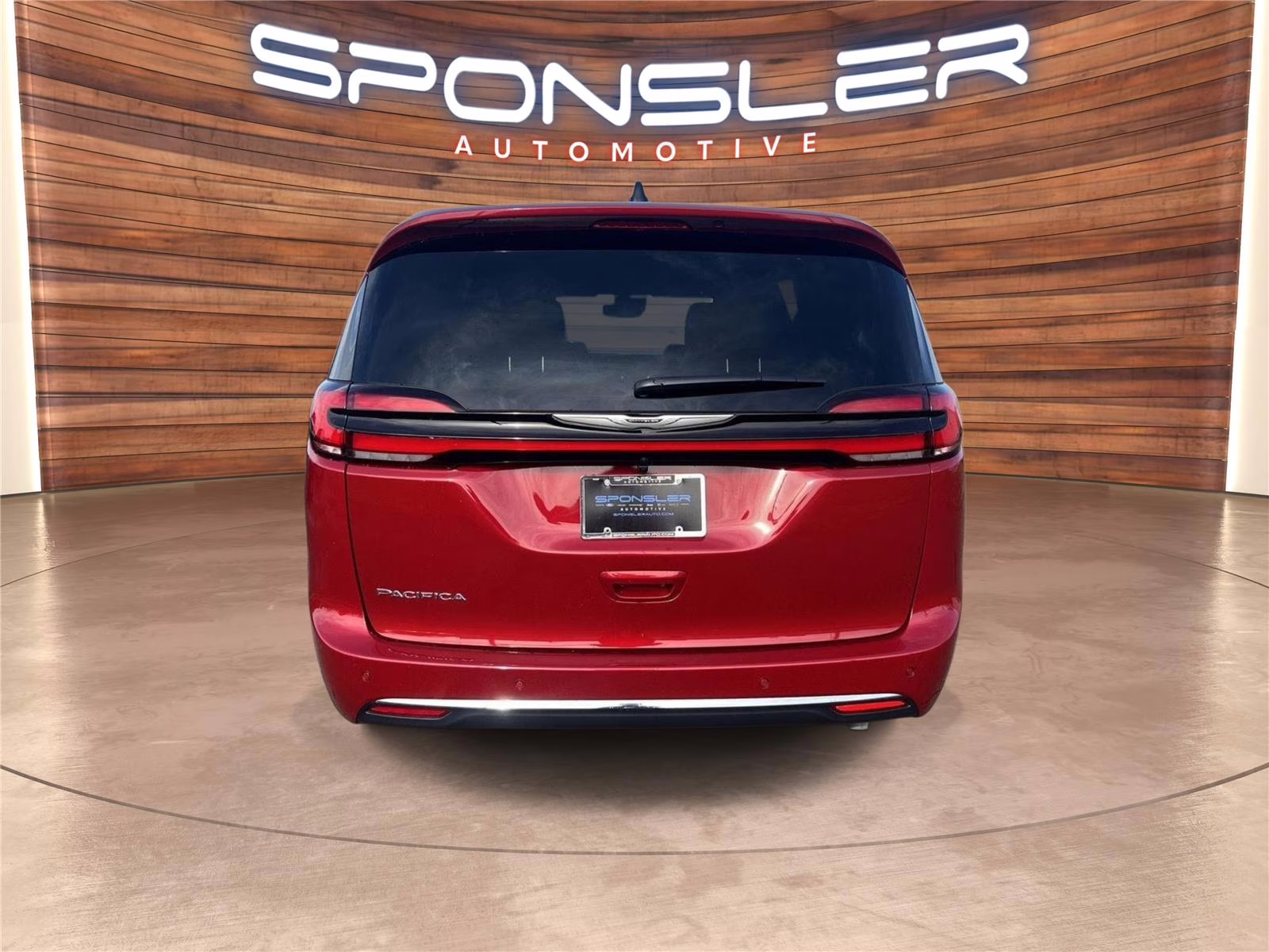 2026 Red Hot Pearlcoat Chrysler Pacifica Select FWD Van