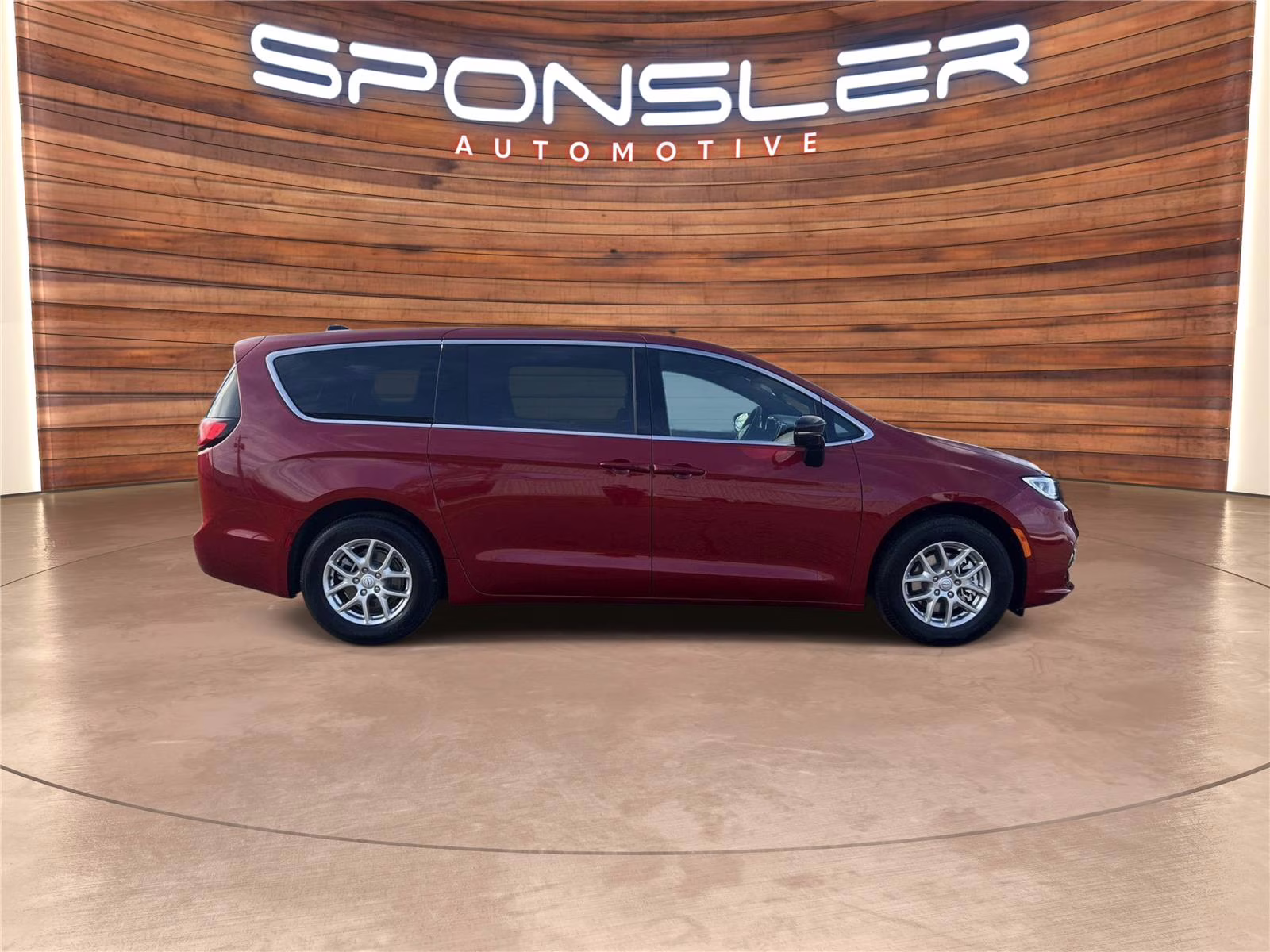 2026 Red Hot Pearlcoat Chrysler Pacifica Select FWD Van