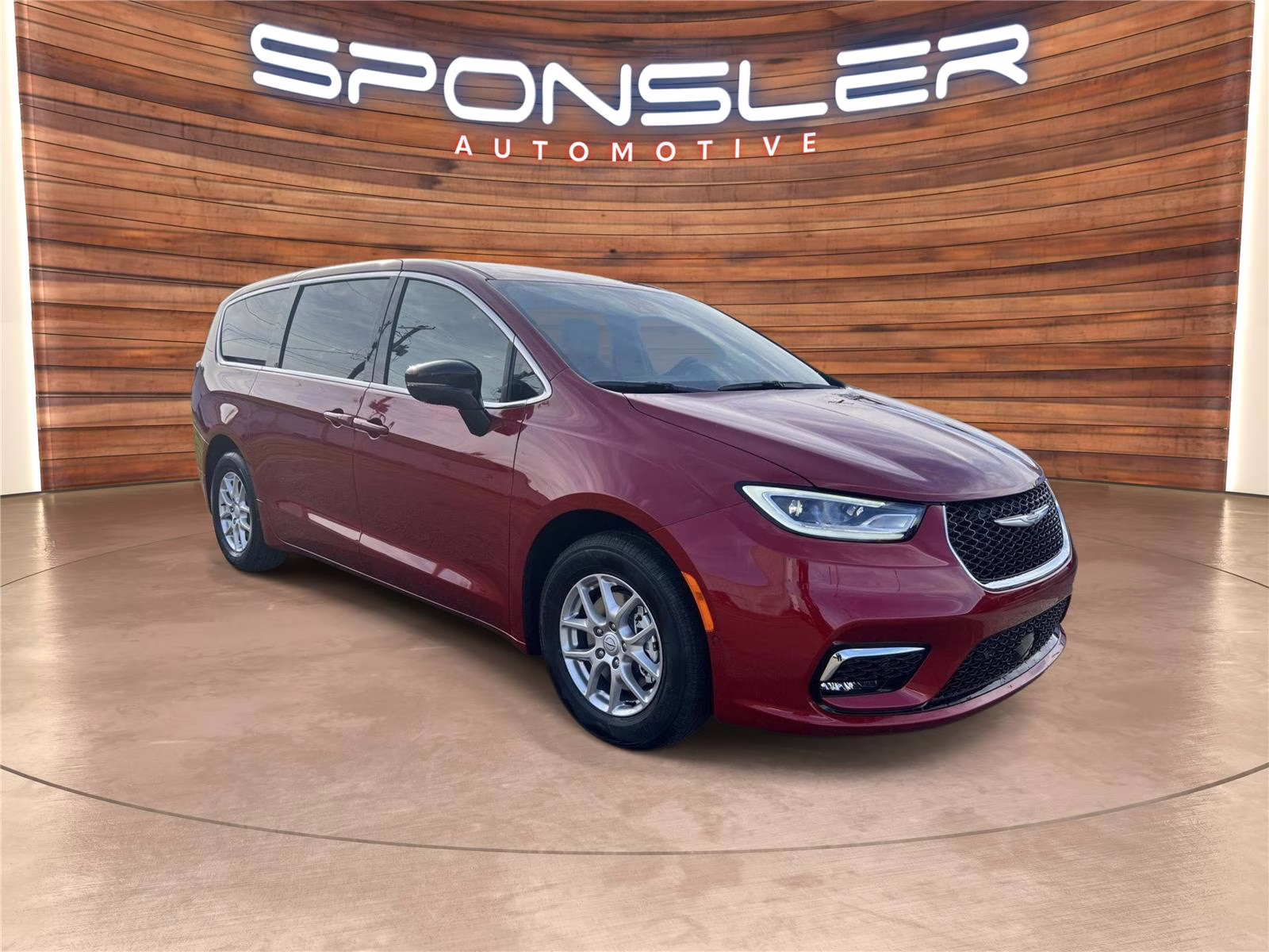 2026 Red Hot Pearlcoat Chrysler Pacifica Select FWD Van