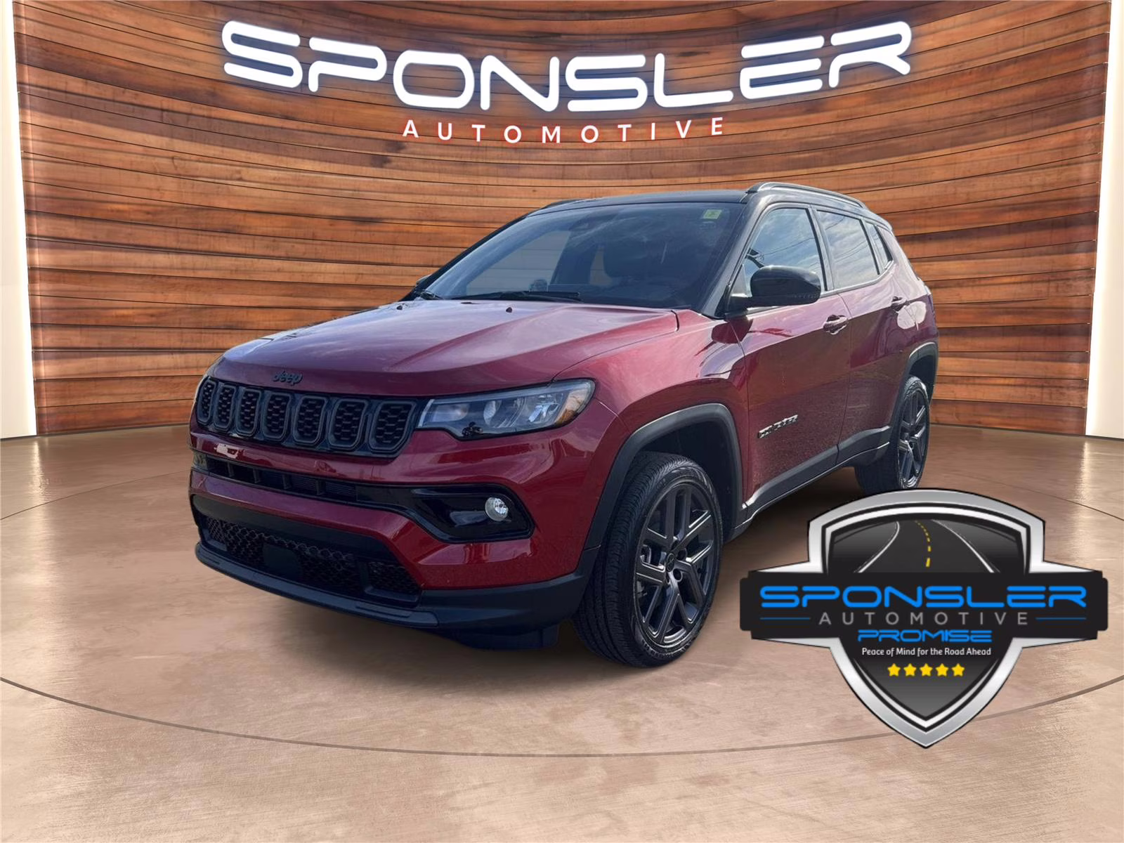 2026 Red Hot Pearlcoat Jeep Compass Limited Altitude 4X4 SUV
