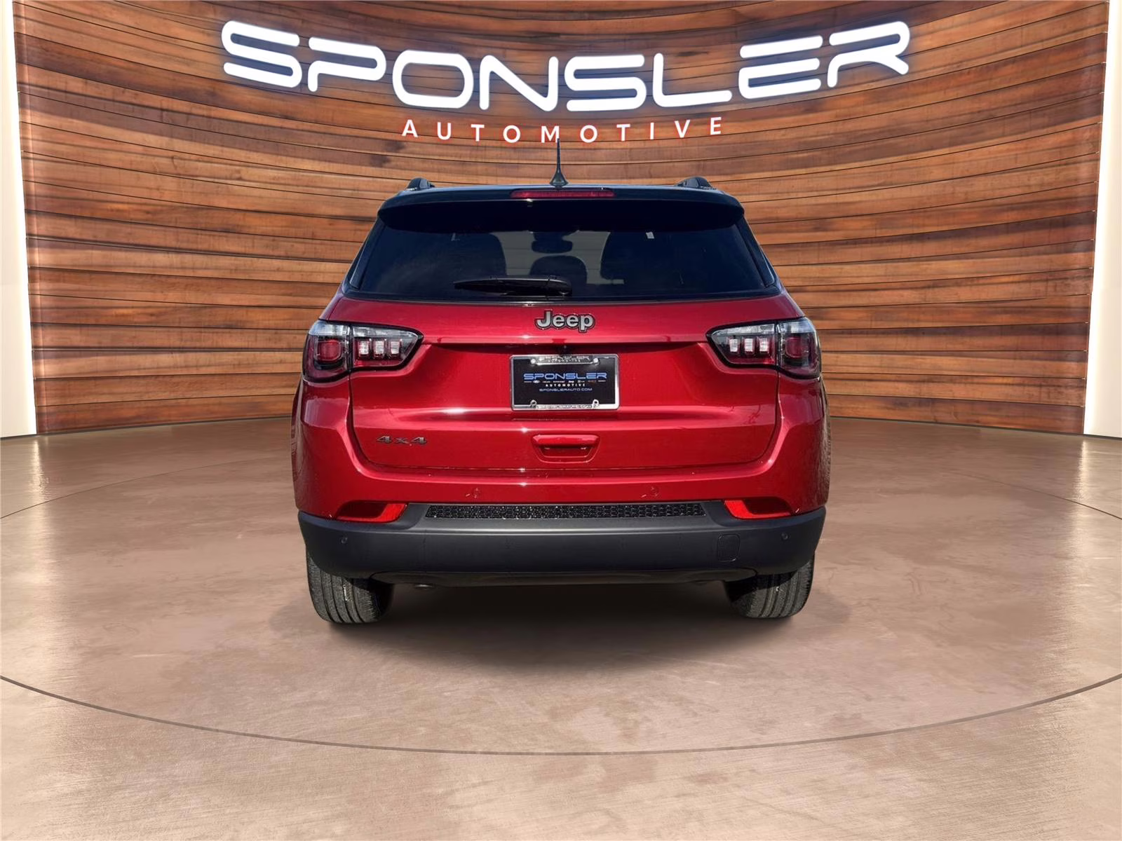 2026 Red Hot Pearlcoat Jeep Compass Limited Altitude 4X4 SUV