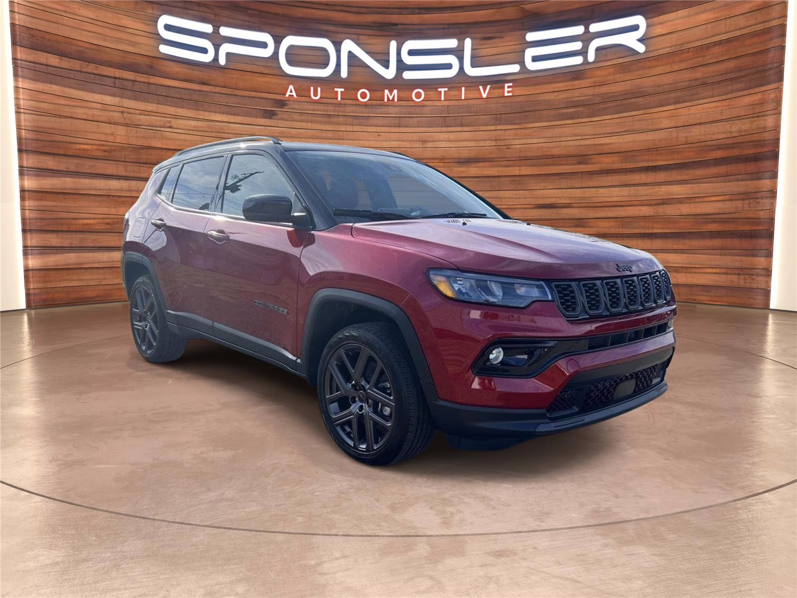 2026 Red Hot Pearlcoat Jeep Compass Limited Altitude 4X4 SUV