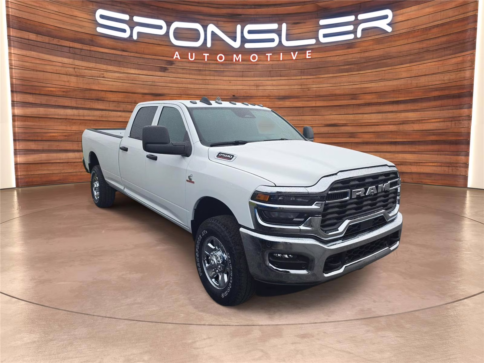 2026 Bright White Clearcoat Ram 2500 Tradesman 4X4 Truck