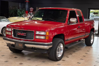 1994 Red GMC Sierra 1500 4x4 Sportside Truck