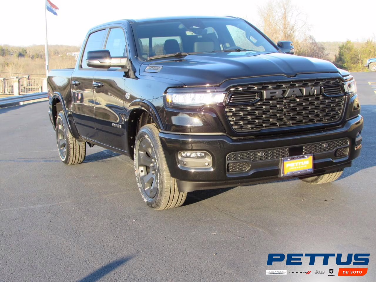 2026 Diamond Black Crystal Pearlcoat Ram 1500 Big Horn/Lone Star 4X4 Truck