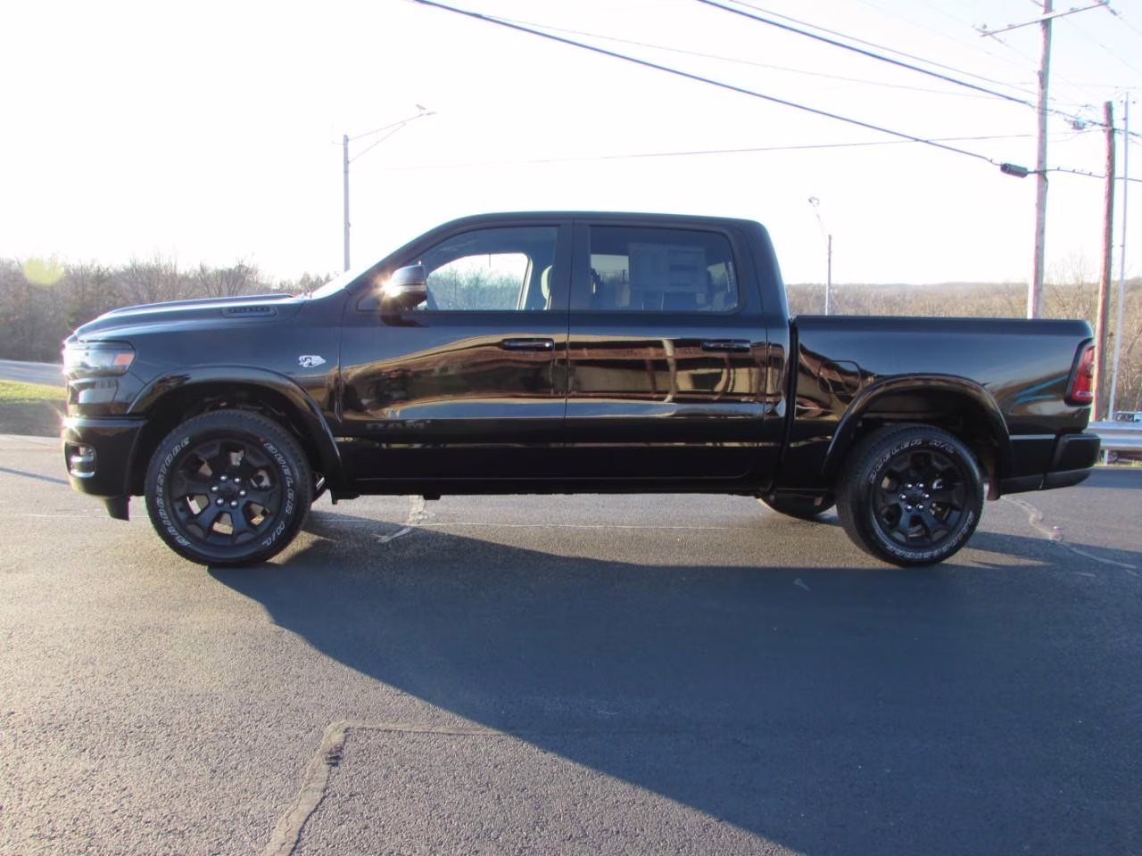 2026 Diamond Black Crystal Pearlcoat Ram 1500 Big Horn/Lone Star 4X4 Truck
