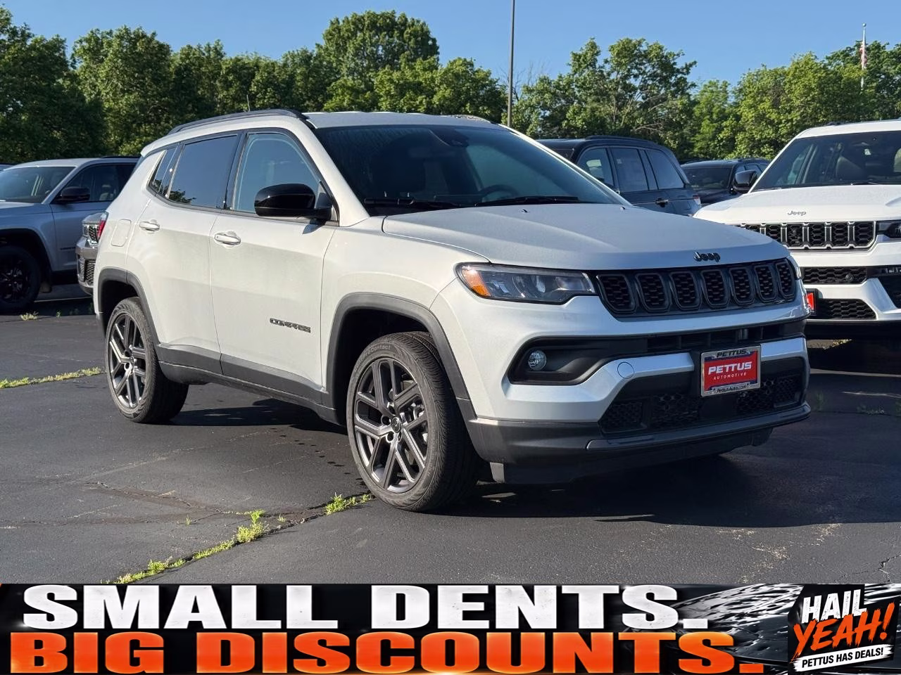 2026 Silver Zynith Metallic Clearcoat Jeep Compass Latitude 4X4 SUV