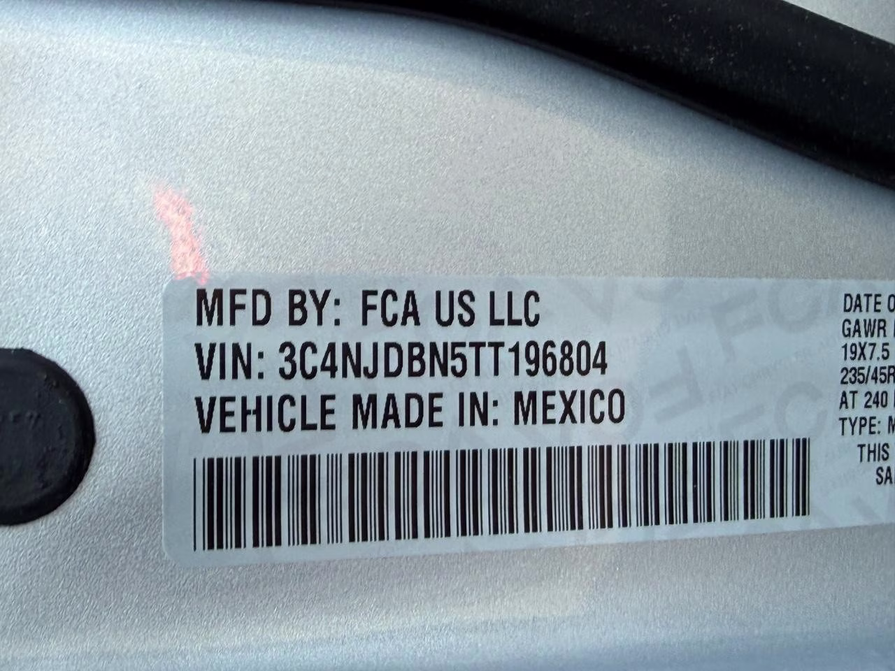 2026 Silver Zynith Metallic Clearcoat Jeep Compass Latitude 4X4 SUV