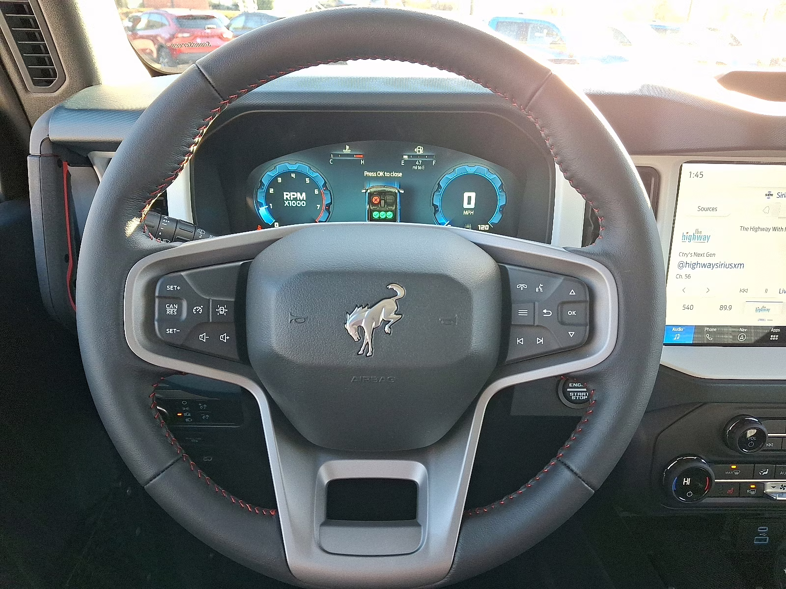 2025 Azure Gray Metallic Tri-Coat Ford Bronco Heritage Edition 4X4