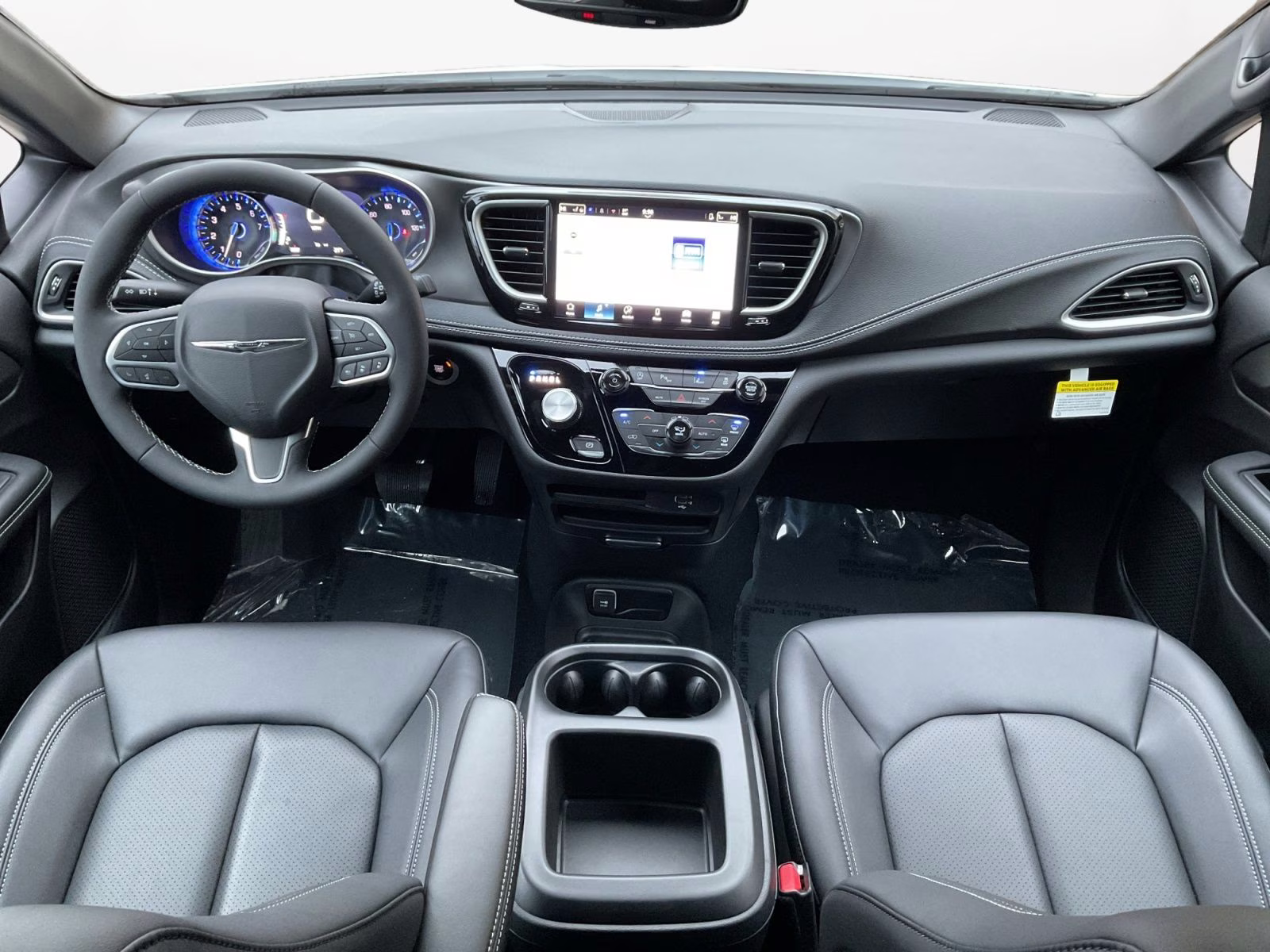 2026 Bright White Clearcoat Chrysler Pacifica Select AWD Van