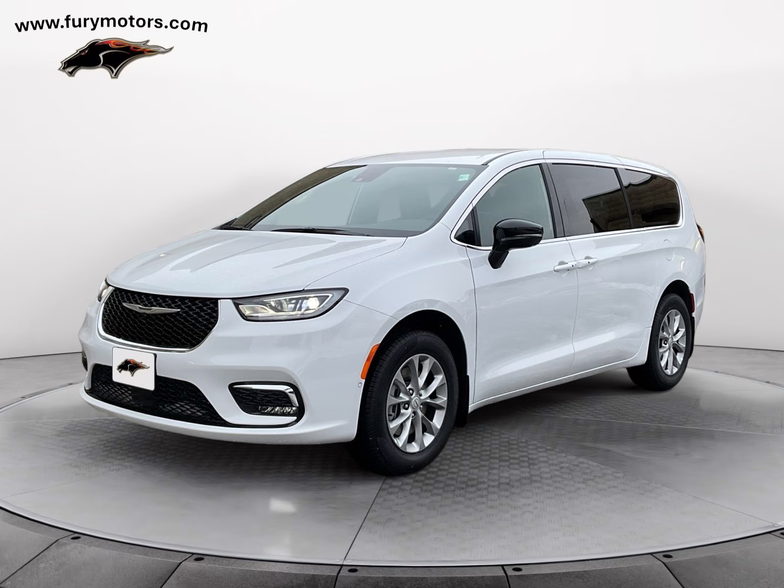 2026 Bright White Clearcoat Chrysler Pacifica Select AWD Van