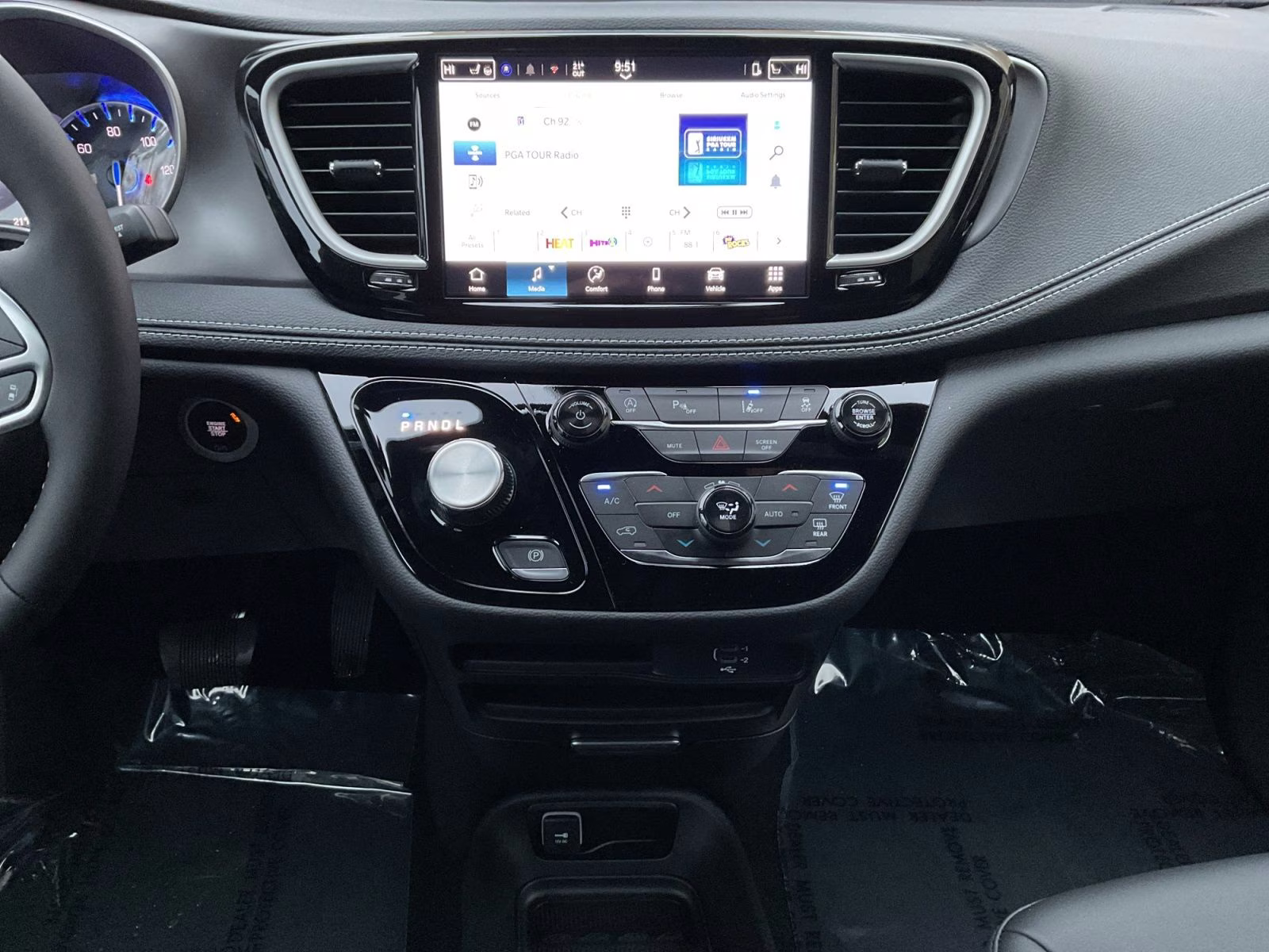 2026 Bright White Clearcoat Chrysler Pacifica Select AWD Van