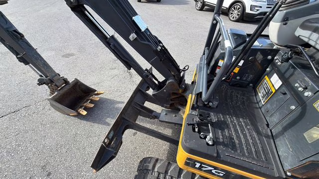 2022 Yellow John Deere 17G Mini Escavator