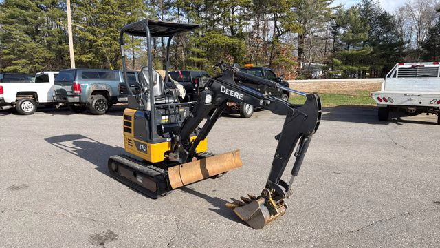 2022 Yellow John Deere 17G Mini Escavator