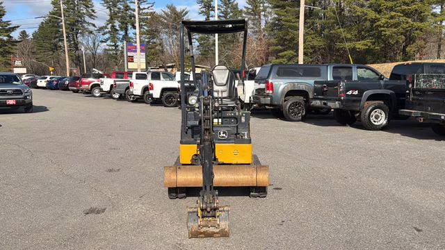 2022 Yellow John Deere 17G Mini Escavator