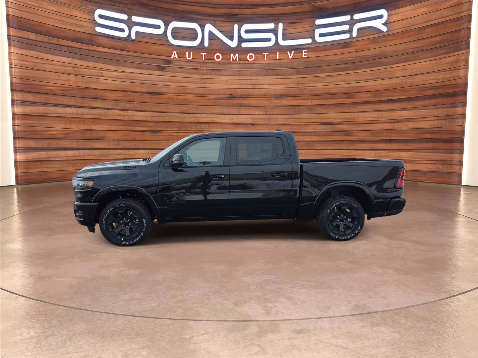 2026 Diamond Black Crystal Pearlcoat Ram 1500 Big Horn 4X4 Truck