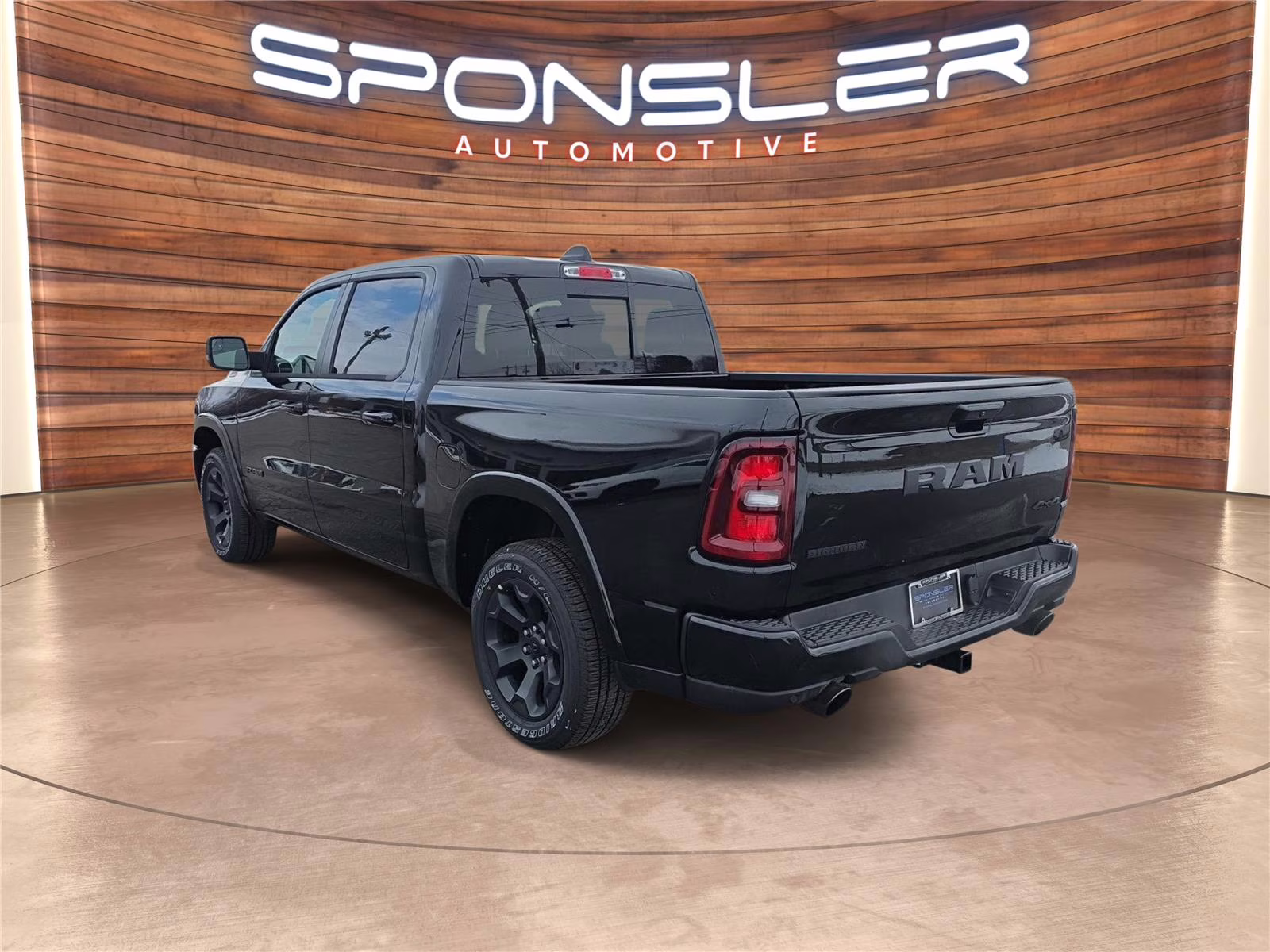 2026 Diamond Black Crystal Pearlcoat Ram 1500 Big Horn 4X4 Truck