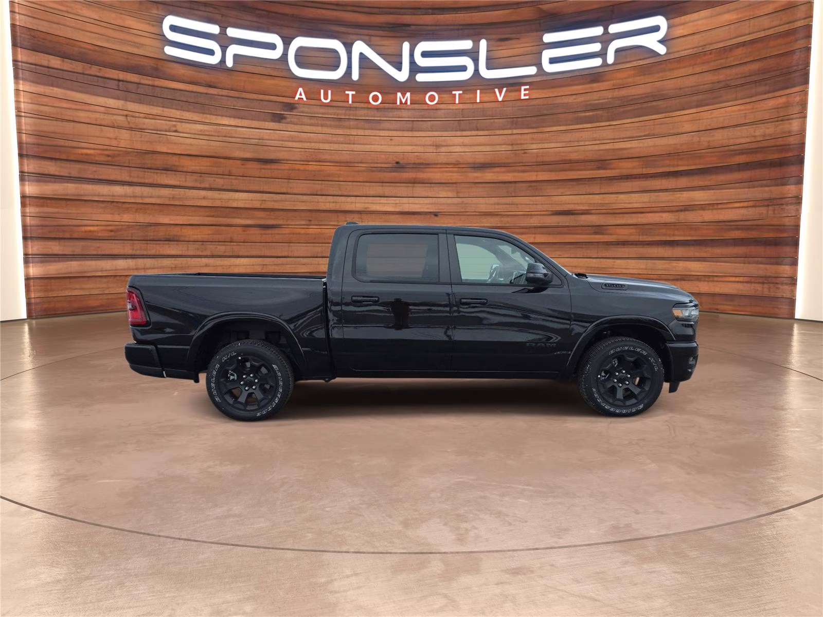 2026 Diamond Black Crystal Pearlcoat Ram 1500 Big Horn 4X4 Truck