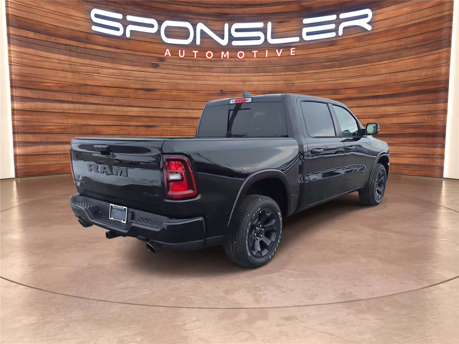 2026 Diamond Black Crystal Pearlcoat Ram 1500 Big Horn 4X4 Truck