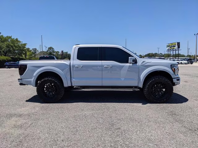 2025 White Metallic Ford F-150 Raptor 4X4 Truck