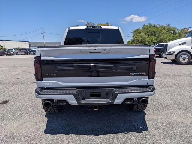 2025 White Metallic Ford F-150 Raptor 4X4 Truck