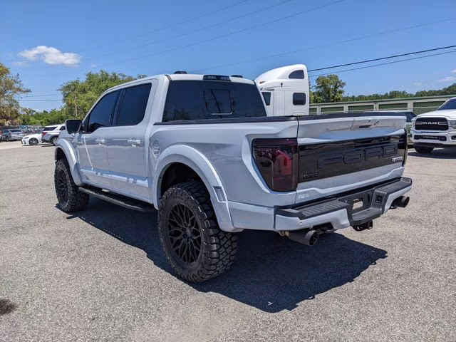2025 White Metallic Ford F-150 Raptor 4X4 Truck
