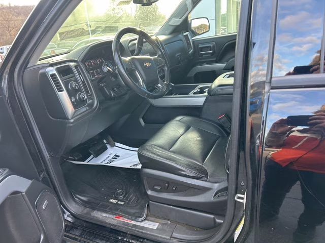 2016 Black Chevrolet Silverado 1500 LTZ 4X4 Truck