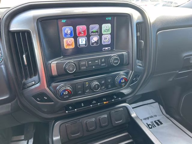 2016 Black Chevrolet Silverado 1500 LTZ 4X4 Truck