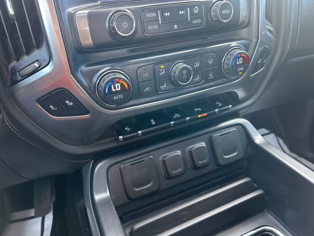 2016 Black Chevrolet Silverado 1500 LTZ 4X4 Truck