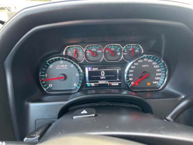 2016 Black Chevrolet Silverado 1500 LTZ 4X4 Truck