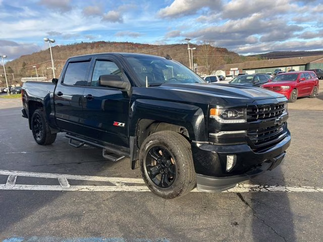 2016 Black Chevrolet Silverado 1500 LTZ 4X4 Truck