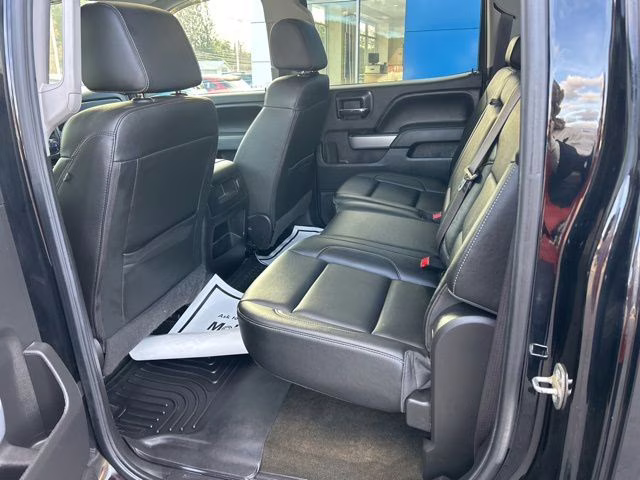 2016 Black Chevrolet Silverado 1500 LTZ 4X4 Truck