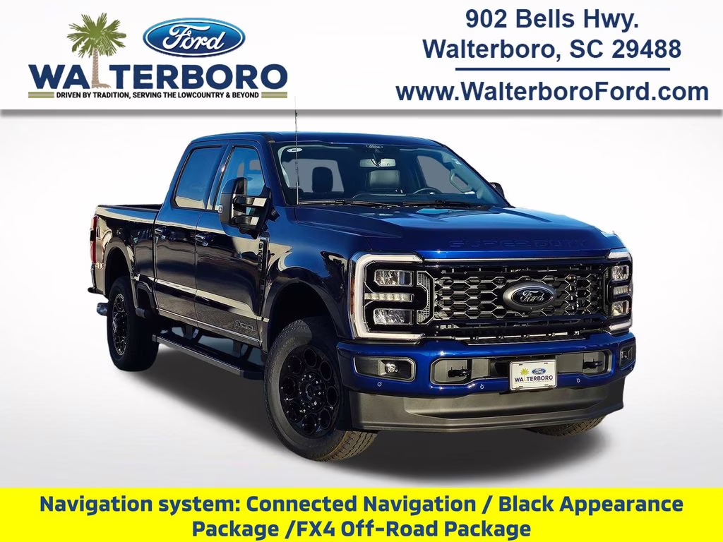 2026 Argon Blue Metallic Ford Super Duty F-250 SRW Lariat 4X4 Truck