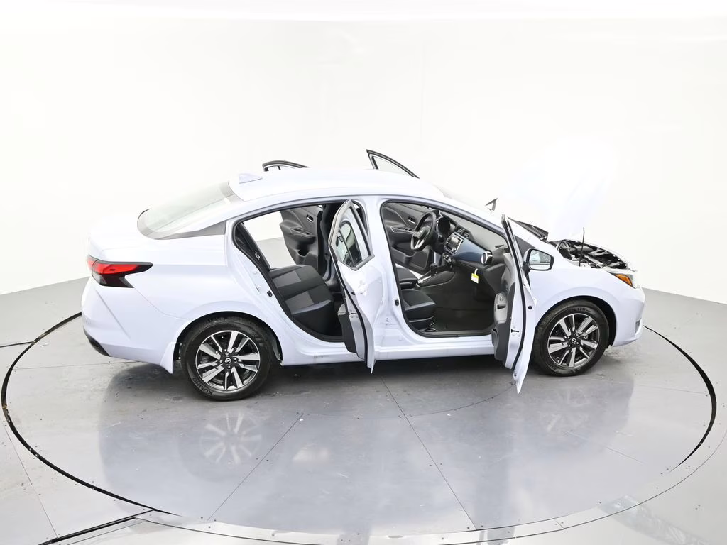 2025 Gray Sky Pearl Nissan Versa 1.6 SV FWD Sedan