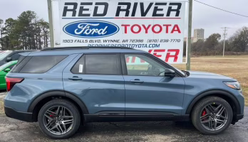 2026 Vapor Blue Metallic Ford Explorer ST 4X4 SUV
