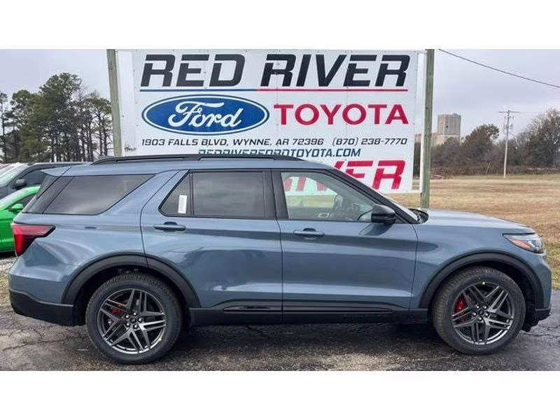2026 Vapor Blue Metallic Ford Explorer ST 4X4 SUV