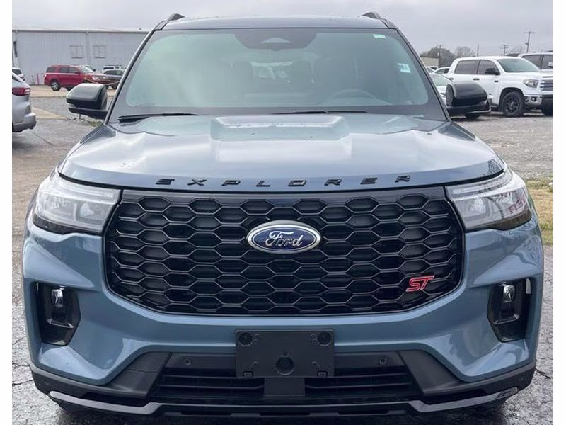 2026 Vapor Blue Metallic Ford Explorer ST 4X4 SUV