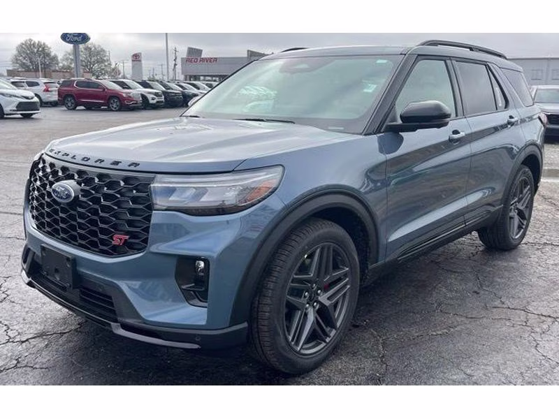 2026 Vapor Blue Metallic Ford Explorer ST 4X4 SUV