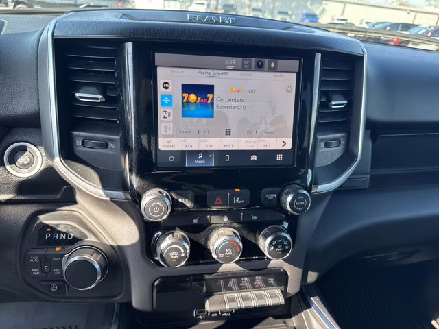 2025 Diamond Black Crystal Pearlcoat Ram 1500 Big Horn 4X4 Truck