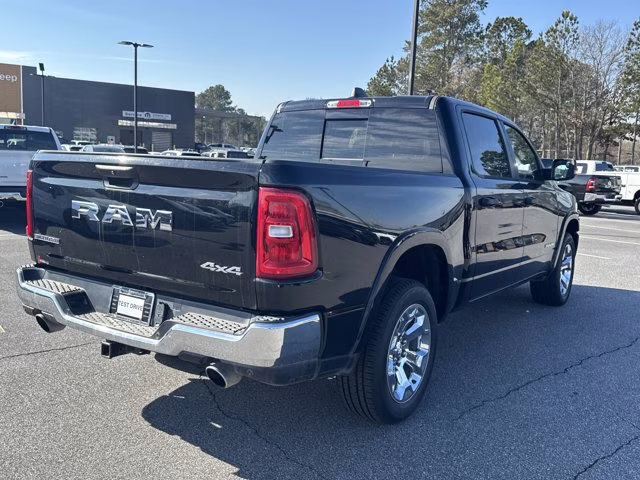 2025 Diamond Black Crystal Pearlcoat Ram 1500 Big Horn 4X4 Truck