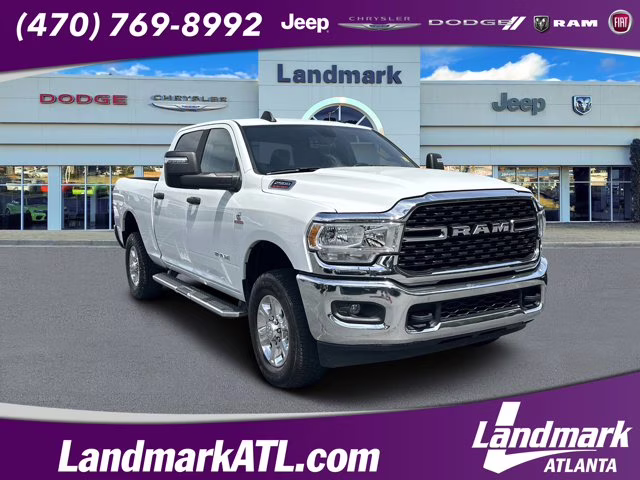2024 Bright White Clearcoat Ram 2500 Big Horn 4X4 Truck