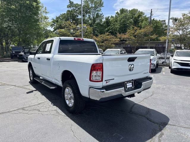 2024 Bright White Clearcoat Ram 2500 Big Horn 4X4 Truck