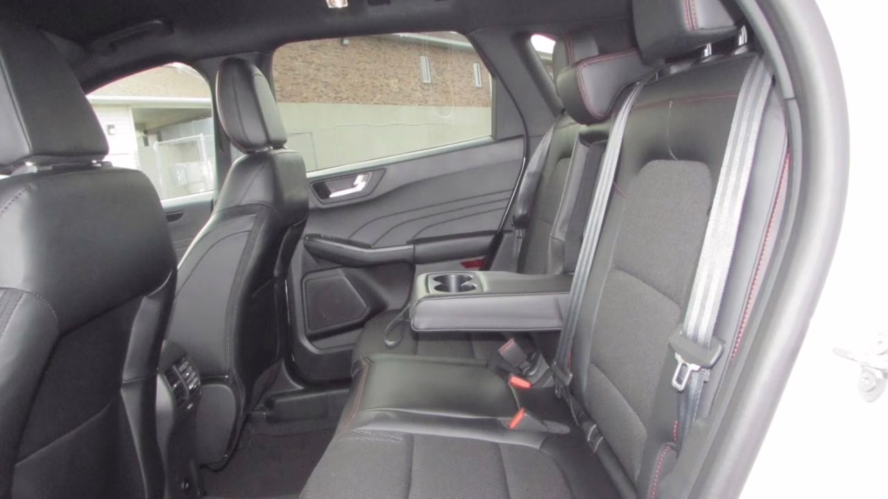 2026 Star White Metallic Tri-Coat Ford Escape ST-Line AWD SUV