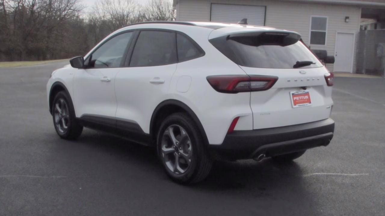 2026 Star White Metallic Tri-Coat Ford Escape ST-Line AWD SUV