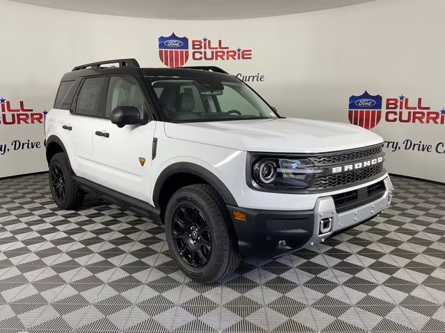 2025 Oxford White Ford Bronco Sport Badlands 4X4 SUV