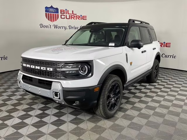 2025 Oxford White Ford Bronco Sport Badlands 4X4 SUV