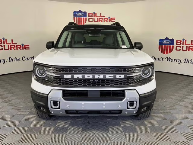 2025 Oxford White Ford Bronco Sport Badlands 4X4 SUV