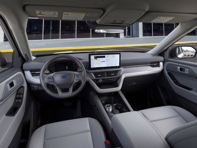 2026 Star White Metallic Tri-Coat Ford Explorer Active RWD SUV