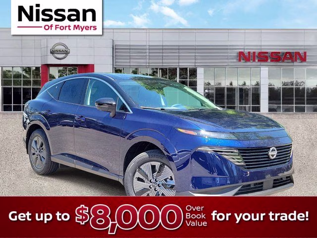 2025 Deep Ocean Blue Pearl/Super Black Nissan Murano SL AWD SUV