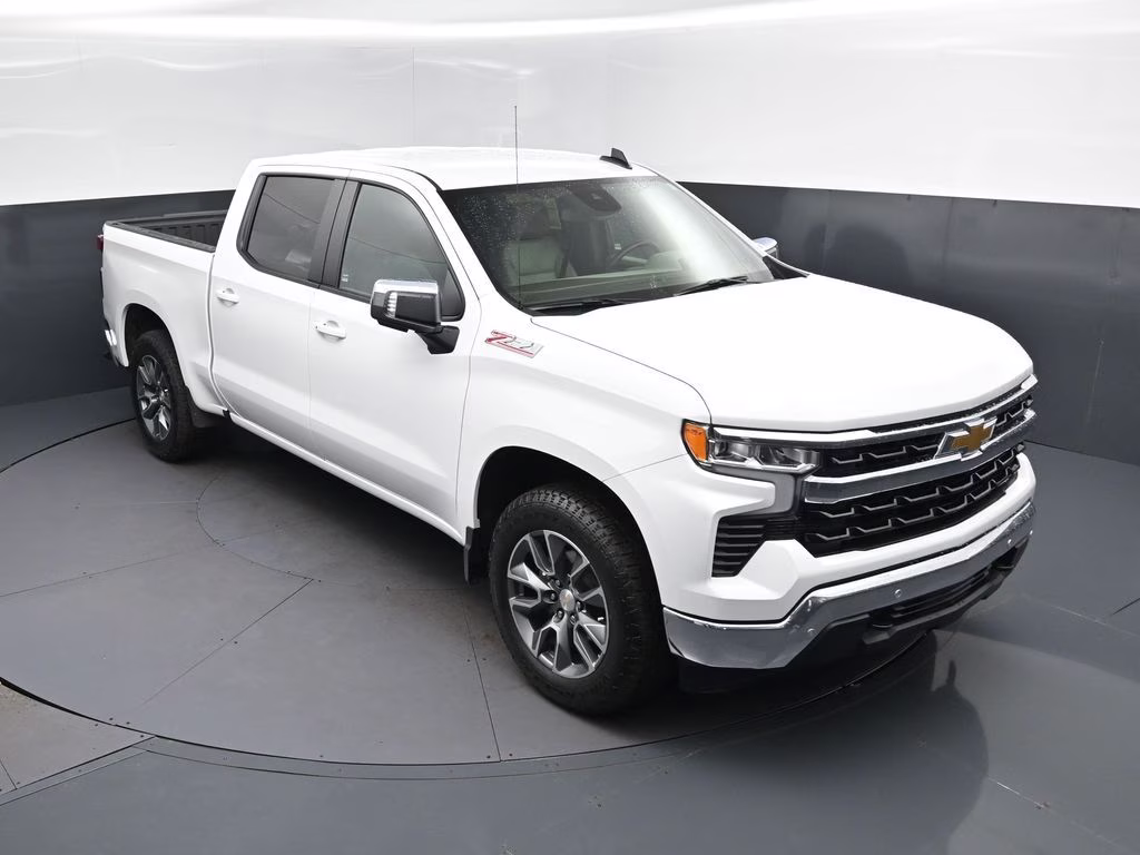 2026 Summit White Chevrolet Silverado 1500 LT 4X4 Truck